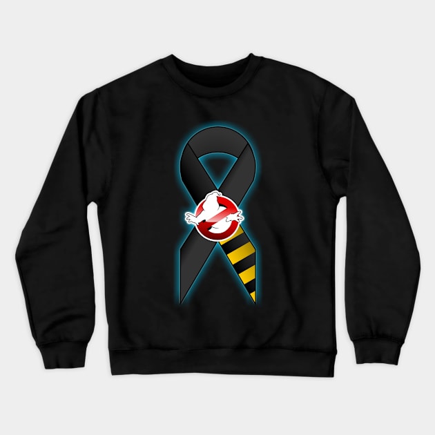 GB1 RIP Ribbon v2 (glow) Crewneck Sweatshirt by BtnkDRMS